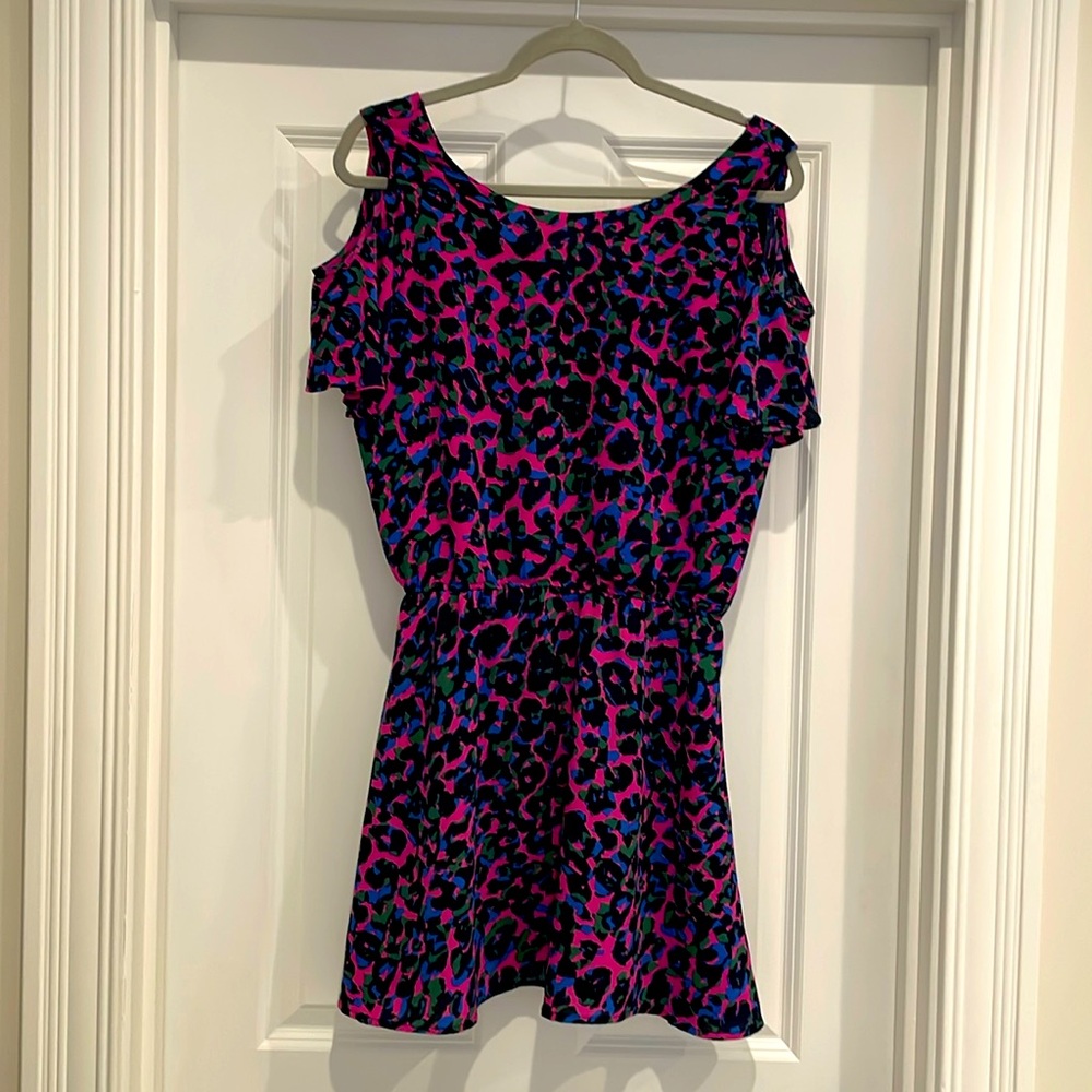 Animal Print Mini Dress